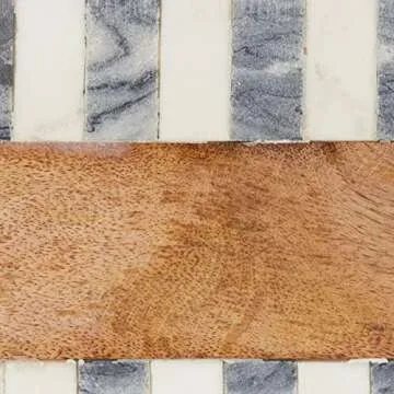 Black White Marble Serving Board Set for Elegant Entertaining