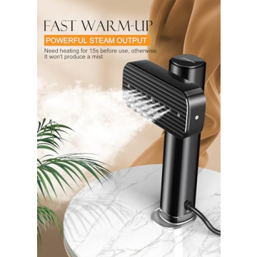 Portable Handheld Clothes Steamer with 15s Heat Up