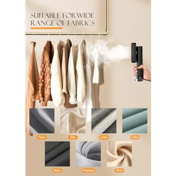 Portable Handheld Clothes Steamer with 15s Heat Up