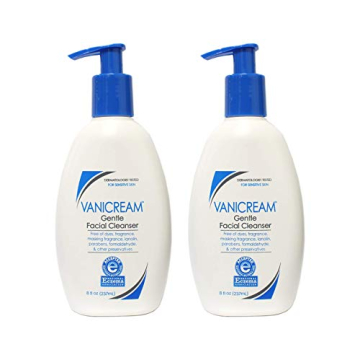 Vanicream Gentle Facial Cleanser for Sensitive Skin Pack of 2 8 fl oz