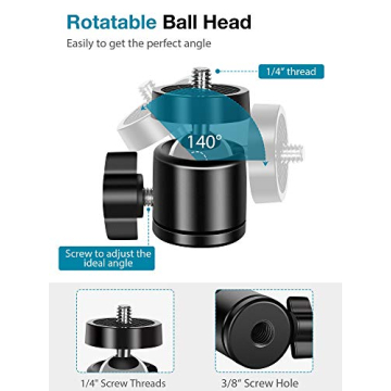 InnoGear Webcam Stand for Logitech & GoPro Cameras