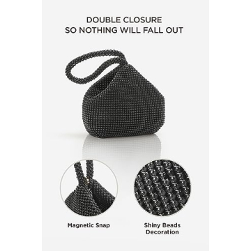 Beaded Clutch Evening Bag for 1920s Parties