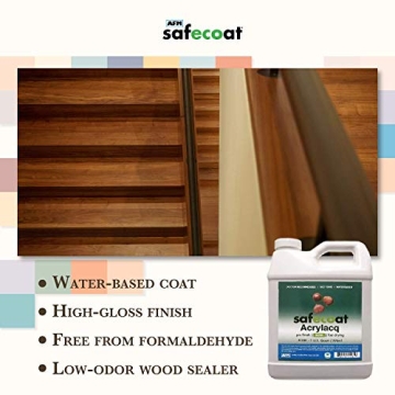 AFM Safecoat Acrylacq Gloss Safe Poly Sealer in 32 oz