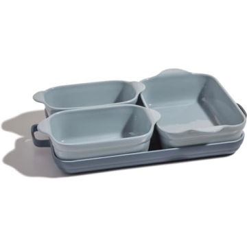Our Place Bakeware Set | 5-Piece Nonstick, Toxin-Free Ceramic Stoneware Collection for Baking, Roast...
