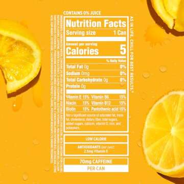 Sparkling Ice Watermelon Lemonade Sparkling Water with Caffeine, Zero Sugar, with Antioxidants and Vitamins,16 fl oz Cans (Pack Of 12)