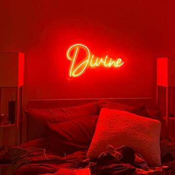 Goolsee Custom Neon Sign, Handmade Personalized Neon Lights for Wall Décor, Bedroom, Birthday, Wedding Party, Bar, Shop Logo, Custom LED Neon Signs Gifts for Girlfriend Family