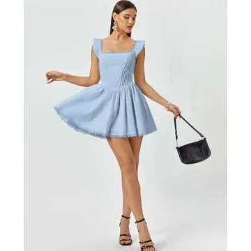 GLNEGE Mini Corset Dress - Cute Trendy Summer Style