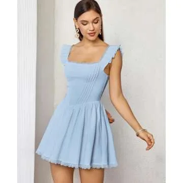 GLNEGE Mini Corset Dress - Cute Trendy Summer Style
