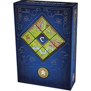 Carcassonne 20th Anniversary Edition - Upgraded Visuals and Gameplay, Strategy Board Game for Ages 7...