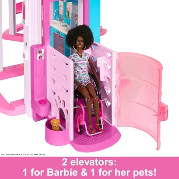 Barbie DreamHouse with 75+ Pieces & Pool Slide