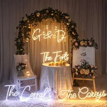 Custom Neon Signs, Neon Sign Customizable for Wall Decor, Personalized Neon Sign for Wedding Birthday Party Gift Party Bar Game Room Home Business Shop Name Logo Neon Sign
