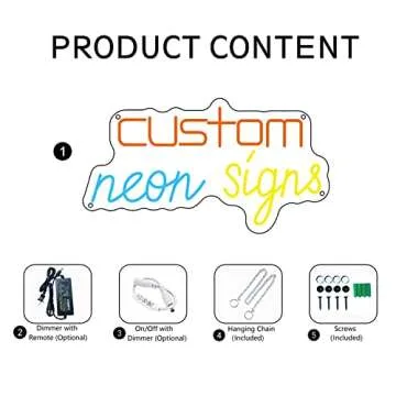 Custom Neon Signs, Neon Sign Customizable for Wall Decor, Personalized Neon Sign for Wedding Birthday Party Gift Party Bar Game Room Home Business Shop Name Logo Neon Sign