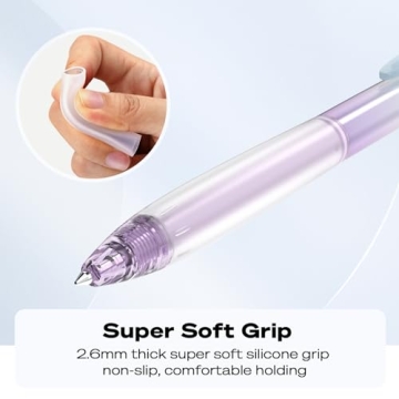 WRITECH Gel Pens: Smooth Writing, Quick-Dry Comfort Grip
