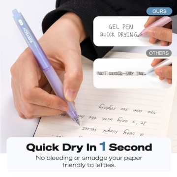 WRITECH Gel Pens: Smooth Writing, Quick-Dry Comfort Grip