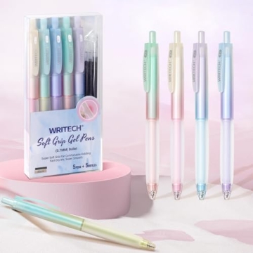 WRITECH Gel Pens: Smooth Writing, Quick-Dry Comfort Grip