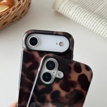 Longlayss iPhone 16 Plus Tortoise Shell Case - Stylish Protection