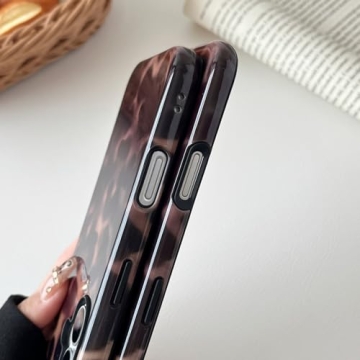 Longlayss iPhone 16 Plus Tortoise Shell Case - Stylish Protection