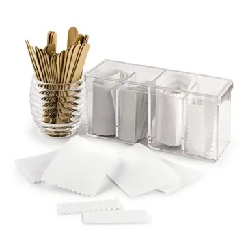 4-Compartment Makeup Organizer for Beauty Supplies