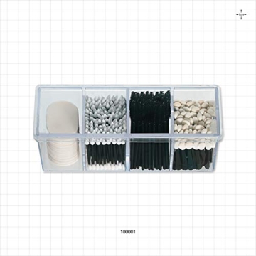 4-Compartment Makeup Organizer for Beauty Supplies