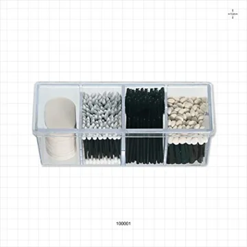 4-Compartment Makeup Organizer for Beauty Supplies