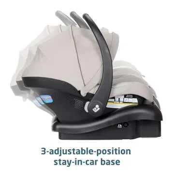 Maxi-Cosi Zelia™ Luxe 5-in-1 Modular - Baby Travel System Car Seat and Stroller, Infant Car Seat and Stroller Combo, Baby Car Seat and Stroller Combo in New Hope Tan