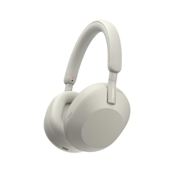 Sony WH-1000XM5 The Best Wireless Noise Canceling Headphones, Made Of Soft Fit Synthetic Leather, In...