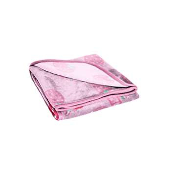 Hello Kitty Strawberry Milk Throw Blanket - Measures 46 x 60 inches, Kids Bedding Features Kitty White - Fade Resistant Super Soft Fleece (Official Hello Kitty Product)