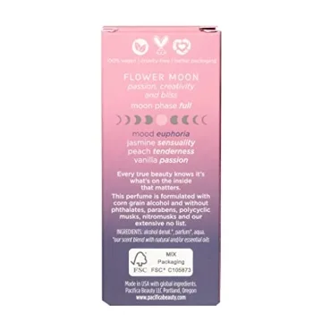 Pacifica Flower Moon Spray Perfume - Clean Floral Fragrance