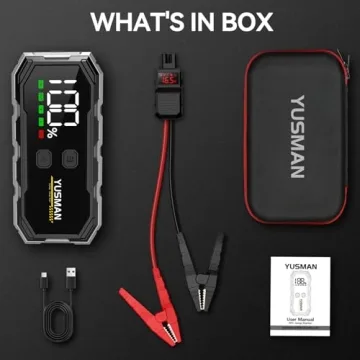 Powerful 6000A Car Jump Starter for Emergencies