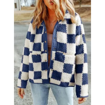 SHEWIN Women’s Casual Fleece Sherpa Jacket 2024