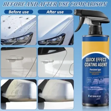 2PCS Car Coating Spray for Lasting Scratch Protection