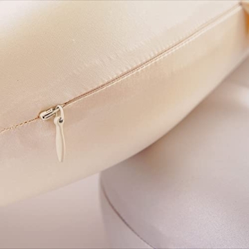 22 Momme Mulberry Silk Travel Neck Pillow for Pain Relief