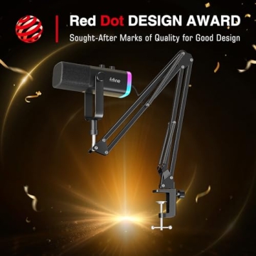 RGB Dynamic PC Mic Kit for Gaming & Podcasting