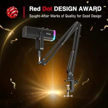 RGB Dynamic PC Mic Kit for Gaming & Podcasting