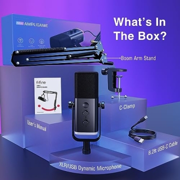 RGB Dynamic PC Mic Kit for Gaming & Podcasting