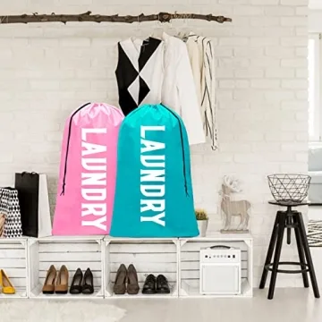 Fiodrmy XL Laundry Bags - Durable & Colorful Organizer