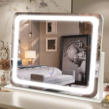 Illuminate Your Beauty with FENNIO 22''x19'' Vanity Mirror
