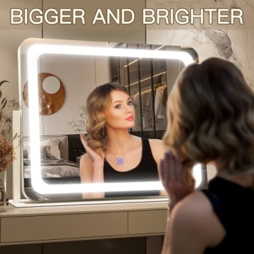 FENNIO 22''x19'' Vanity Mirror with Lights