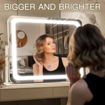 FENNIO 22''x19'' Vanity Mirror with Lights
