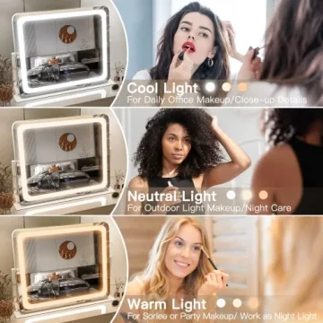 FENNIO 22''x19'' Vanity Mirror with Lights