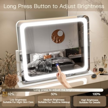 FENNIO 22''x19'' Vanity Mirror with Lights