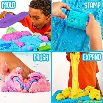 SLIMYSAND Bucket - 5 lbs of Stretchy Cloud Slime