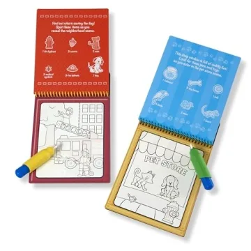 Melissa & Doug Water Wow! Reusable Activity Pads - 2 Pack