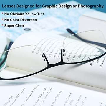 Stamen Blue-Light-Glasses-Woman-Men-Computer-Gaming for Blue Light Blocking Glasses Anti Eye Strain Clearer Lens Better Sleep