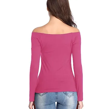 Fuinloth Women's Off Shoulder Tops - Stylish & Comfortable