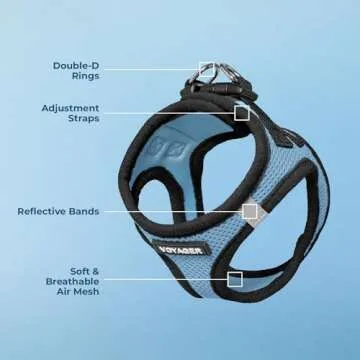 Voyager Step-In Air Dog Harness - Reflective & Comfortable