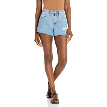 [BLANKNYC] Women's Clothing High Rise Denim Shorts - Bloom for You in Size 27 US