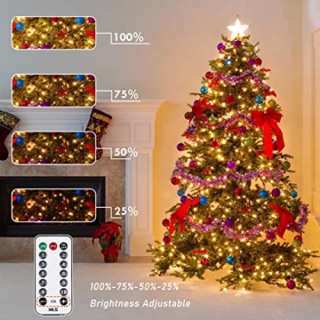 82FT 200 LED Color Changing Christmas String Lights