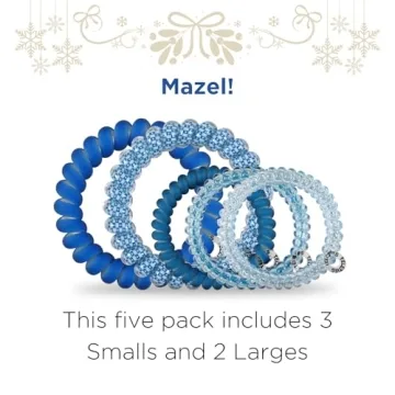 TELETIES Holiday Collection - Strong Grip Hair Ties