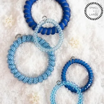 TELETIES Holiday Collection - Strong Grip Hair Ties